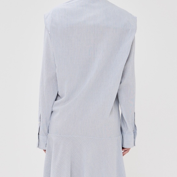 ACNE STUDIOS Soft Stripe Shirting Dress - Picture 2 of 7